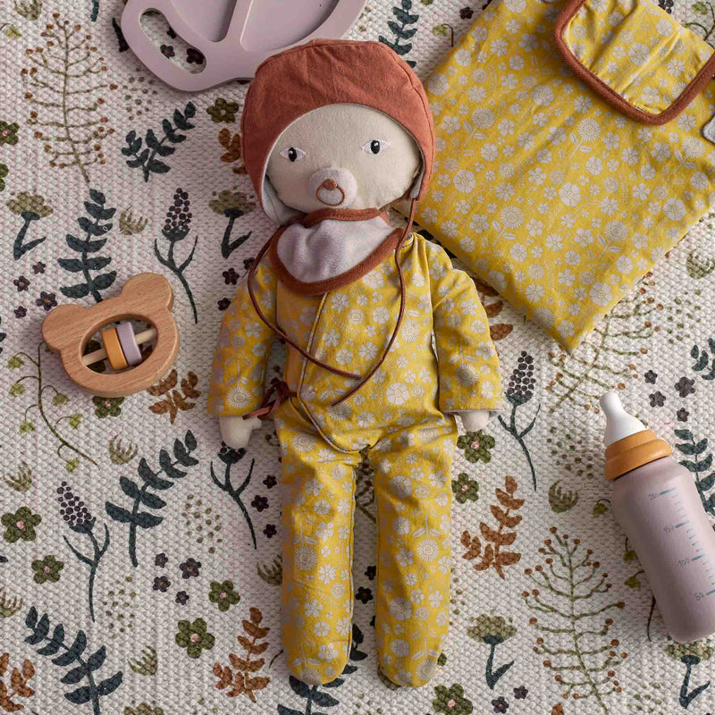Stoffpuppe “Nalle” mit Zubehör