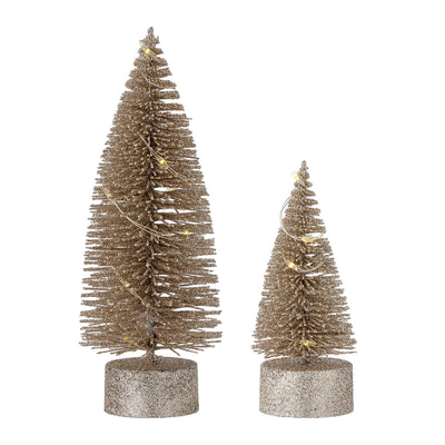 Deko Weihnachtsbäume “Diddi Gold” 2er Pack