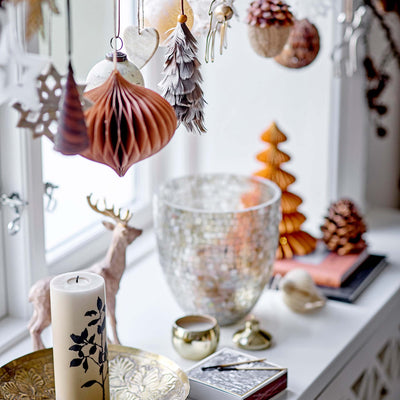 Weihnachtsornament “Rodez Brass” 2er Pack