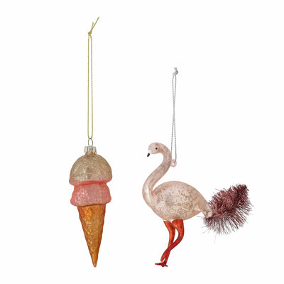 Weihnachtsornament “Rosina Rose” 2er Pack