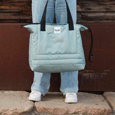 Wickeltasche  "Quilted Pebble Green"