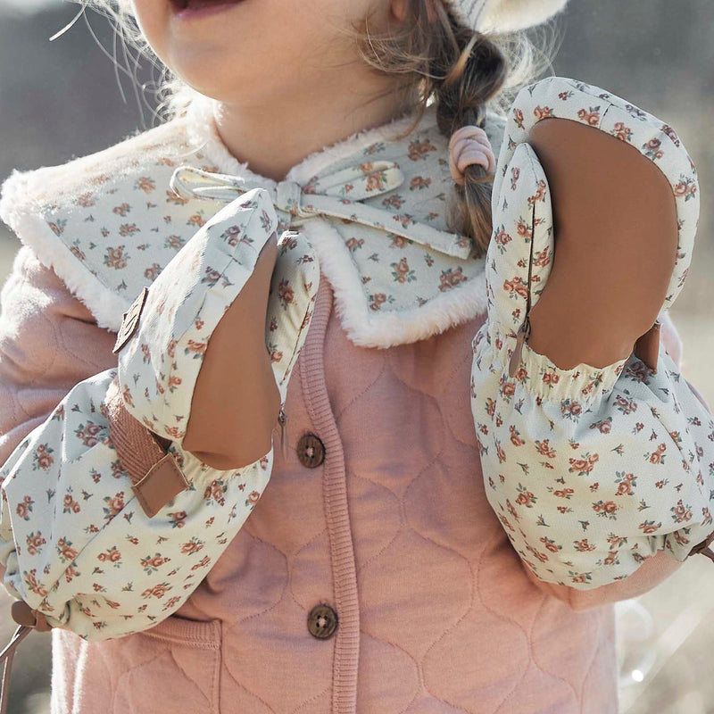 Kinder-Fäustlinge "Autumn Rose" 1-3 Jahre