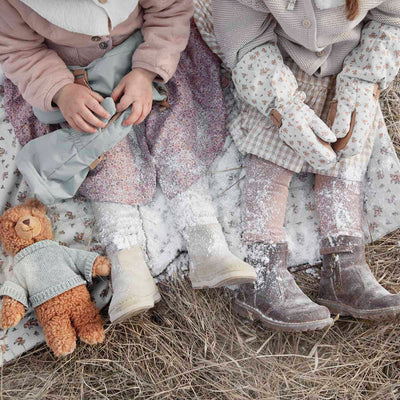 Kinder-Fäustlinge "Autumn Rose" 1-3 Jahre
