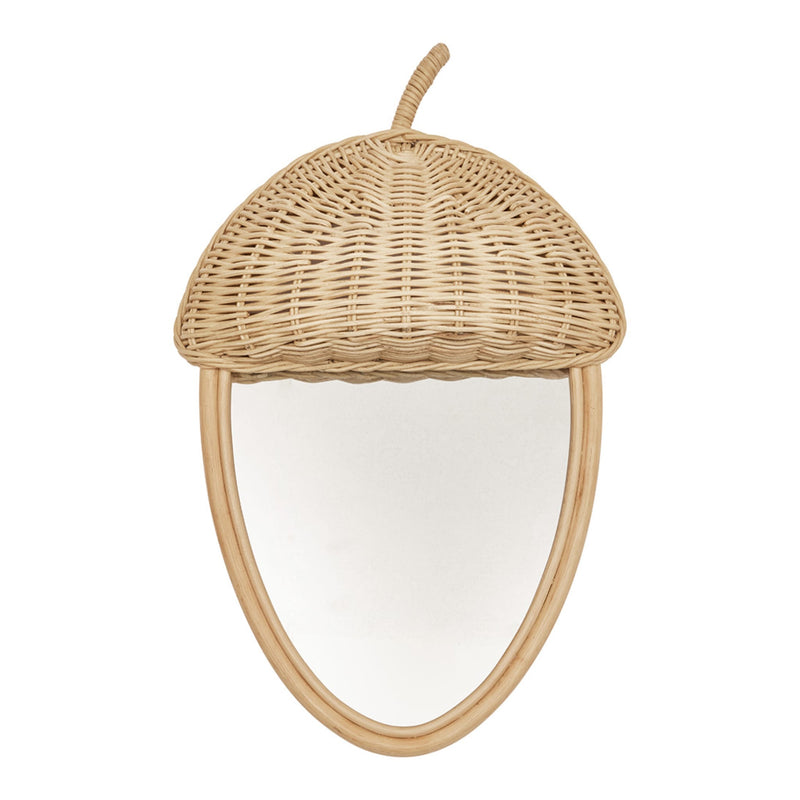 Rattanspiegel "Acorn"