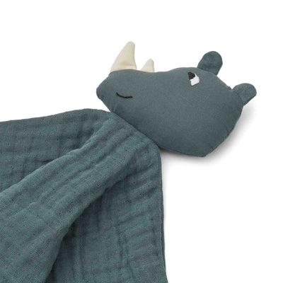 Kuscheltuch “Addison Hippo / Whale Blue”