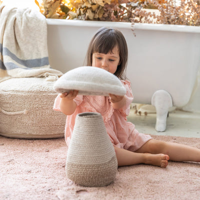 Aufbewahrungskorb “Baby Mushroom“ aus Baumwolle