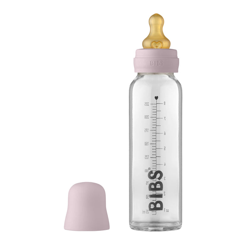 Babyflasche aus Glas “Complete Set Dusky Lilac” 225 ml