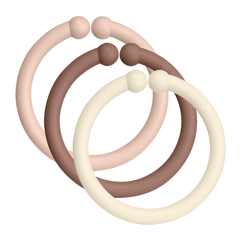 Spielringe “Loops Blush / Woodchuck / Ivory”