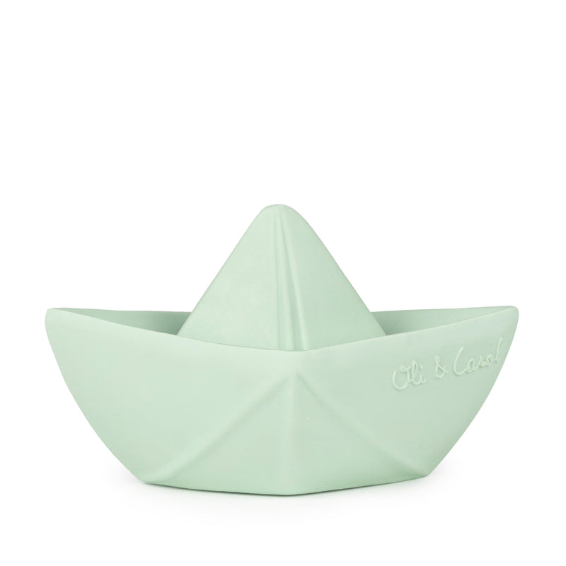 Badespielzeug “Origami Boat Mint”