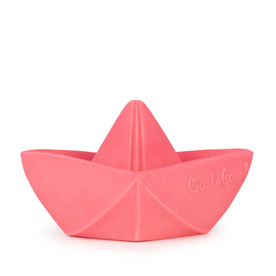 Badespielzeug “Origami Boat Pink”