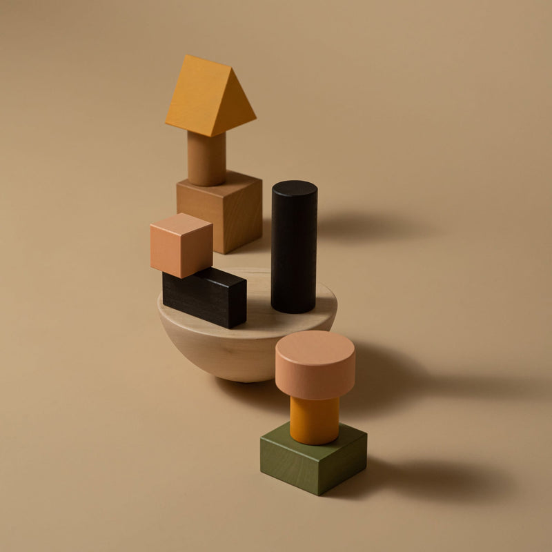 Holzbausteine “Balancing blocks”
