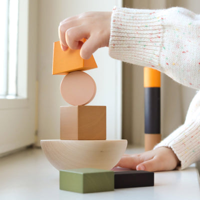 Holzbausteine “Balancing blocks”