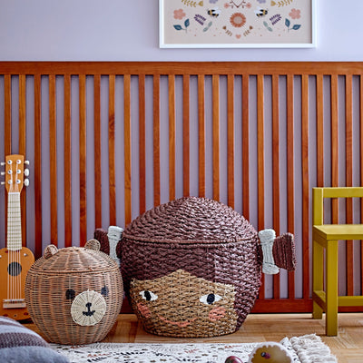 Aufbewahrungskorb mit Deckel für Kinderzimmer “Lill”