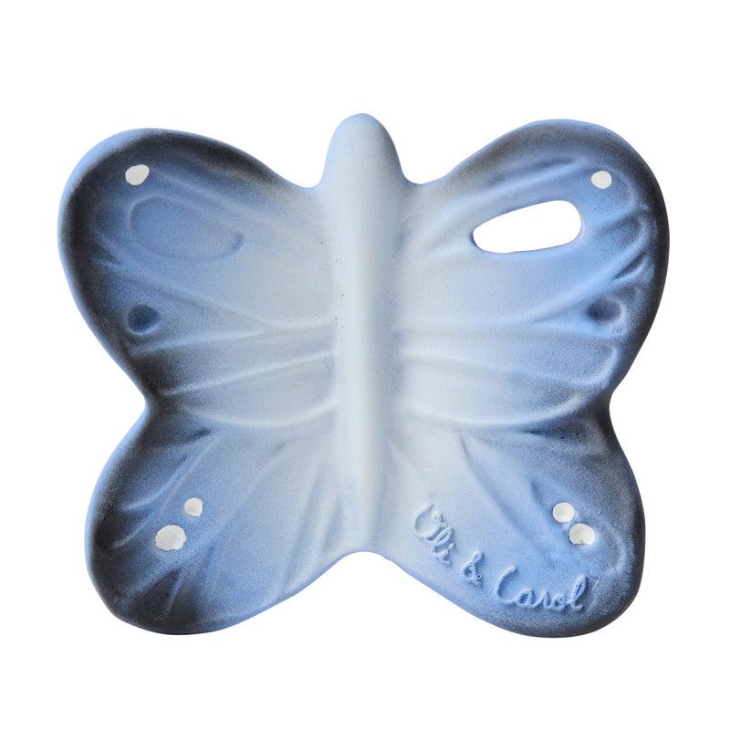 Beißring aus Naturkautschuk “Blues The Butterfly”