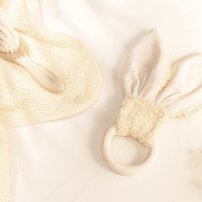 Beißring Hasenohren “Bunny - Vanilla”