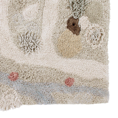 Waschbarer Baumwollteppich “Path of Nature” 120 x 160 cm
