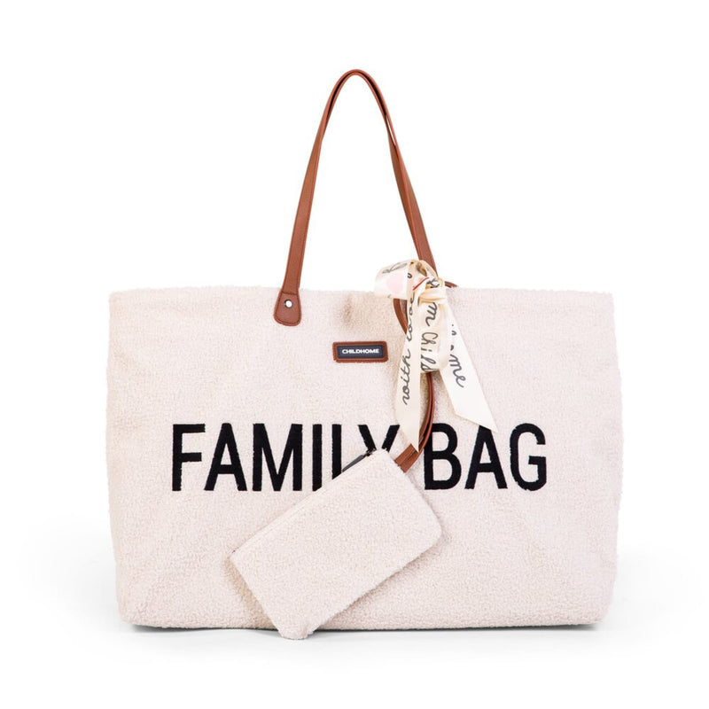 Wickeltasche “Family Bag - Teddy Off White”