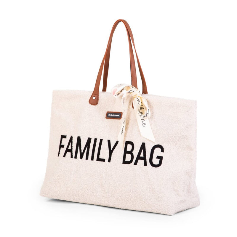 Wickeltasche “Family Bag - Teddy Off White”