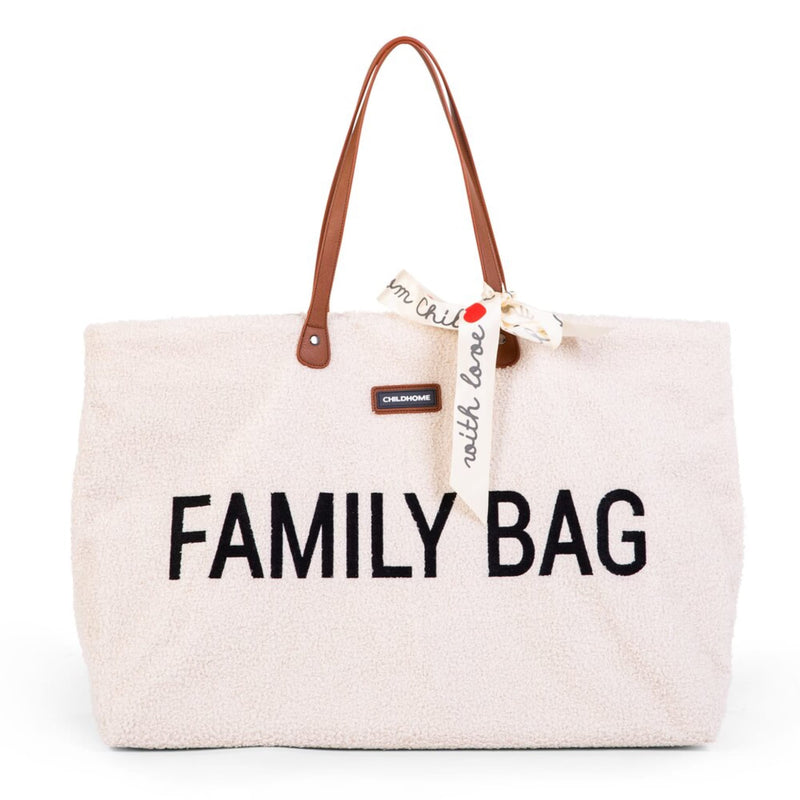 Wickeltasche “Family Bag - Teddy Off White”