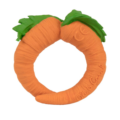 Beißring aus Naturkautschuk “Cathy The Carrot”