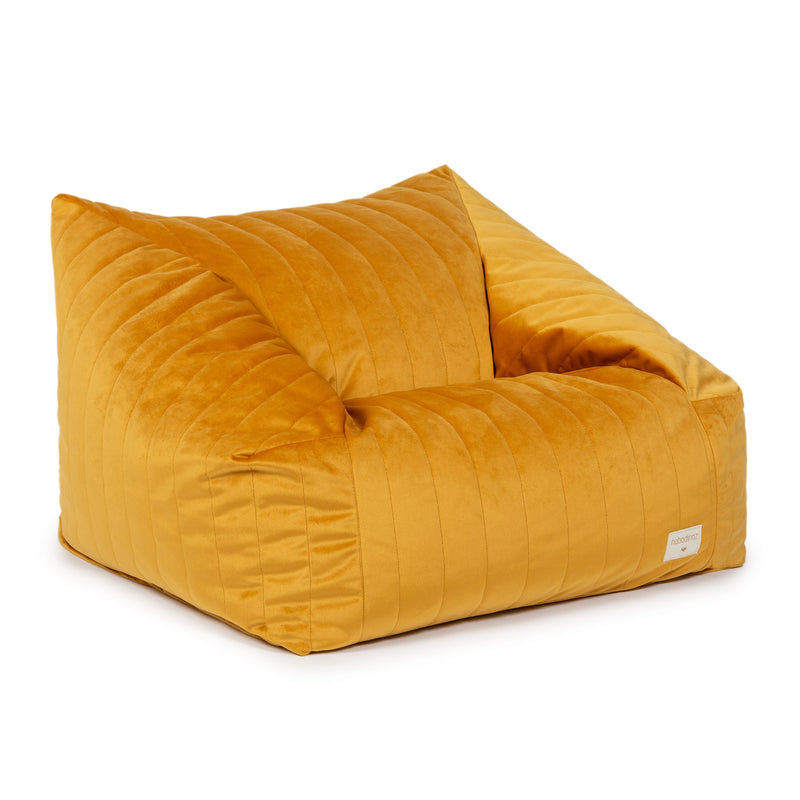 Sitzsack Sessel “Chelsea - Velvet Farniente Yellow”