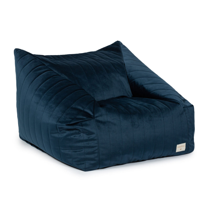Sitzsack Sessel “Chelsea - Velvet Night Blue”