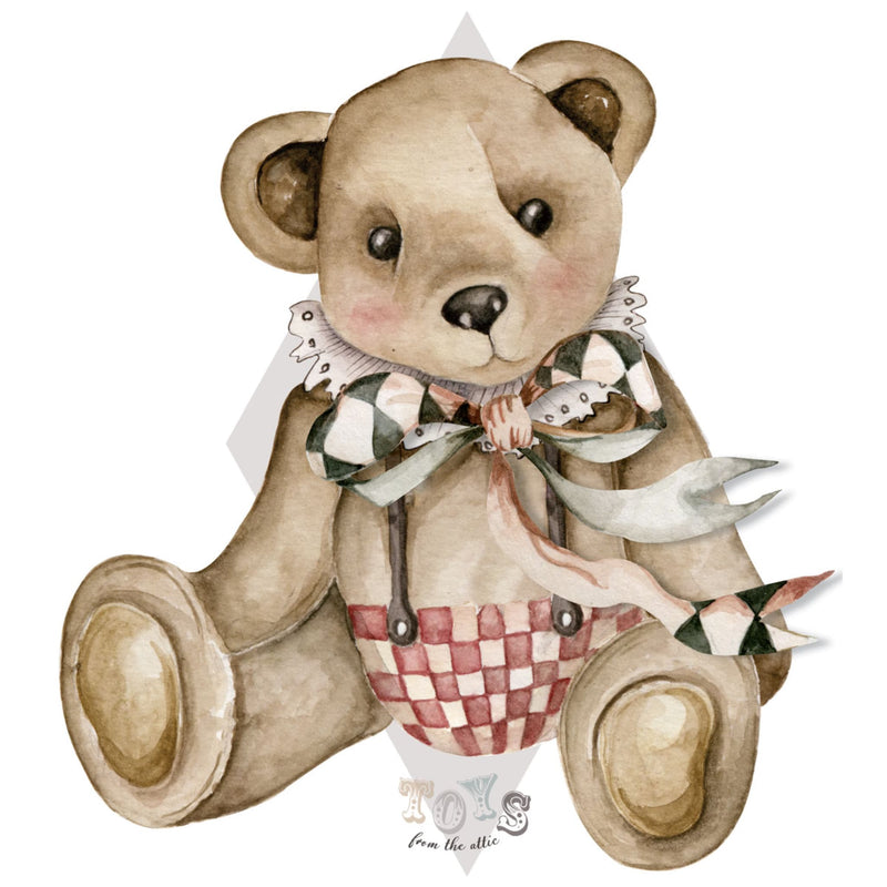 Wandstiker fürs Kinderzimmer “Big Bear Theodore / Toys from the attic”