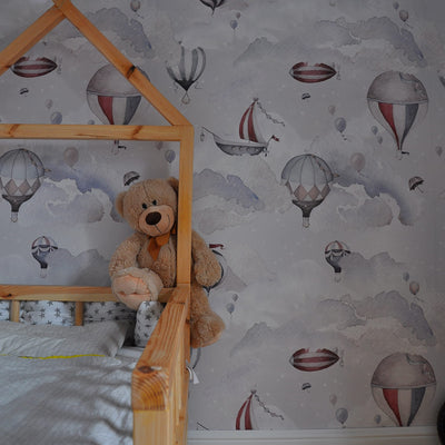 Kindertapete “Balloons Adventure” 280 x 100 cm