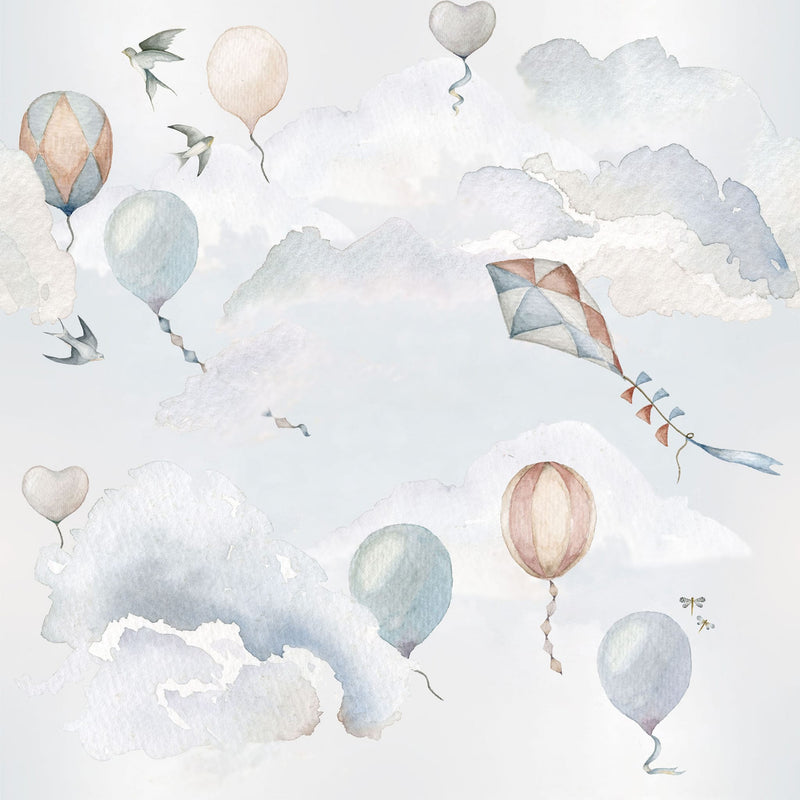 Kindertapete “Balloons Fairytale” 280 x 100 cm