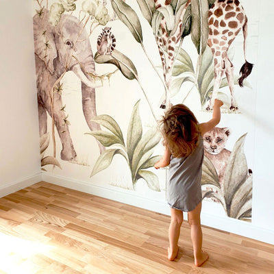 Kindertapete “Savanna” 280 cm x 100 cm  x 5 Stk