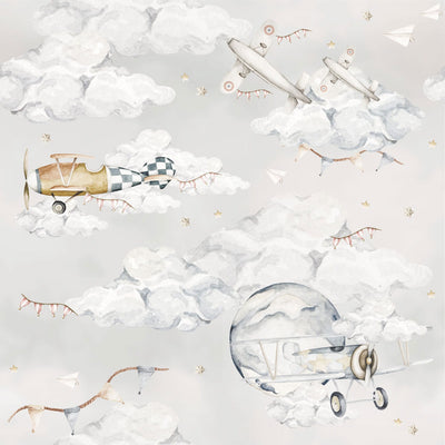 Kindertapete “Magic Planes” 280 x 100 cm