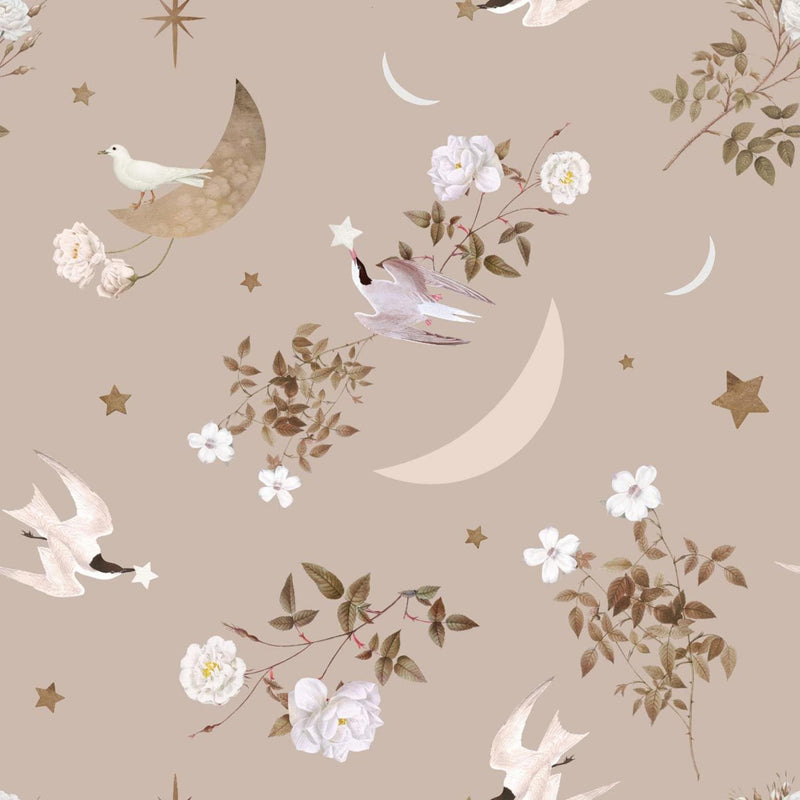 Kindertapete “Birds In The Night Sky” 280 x 100 cm