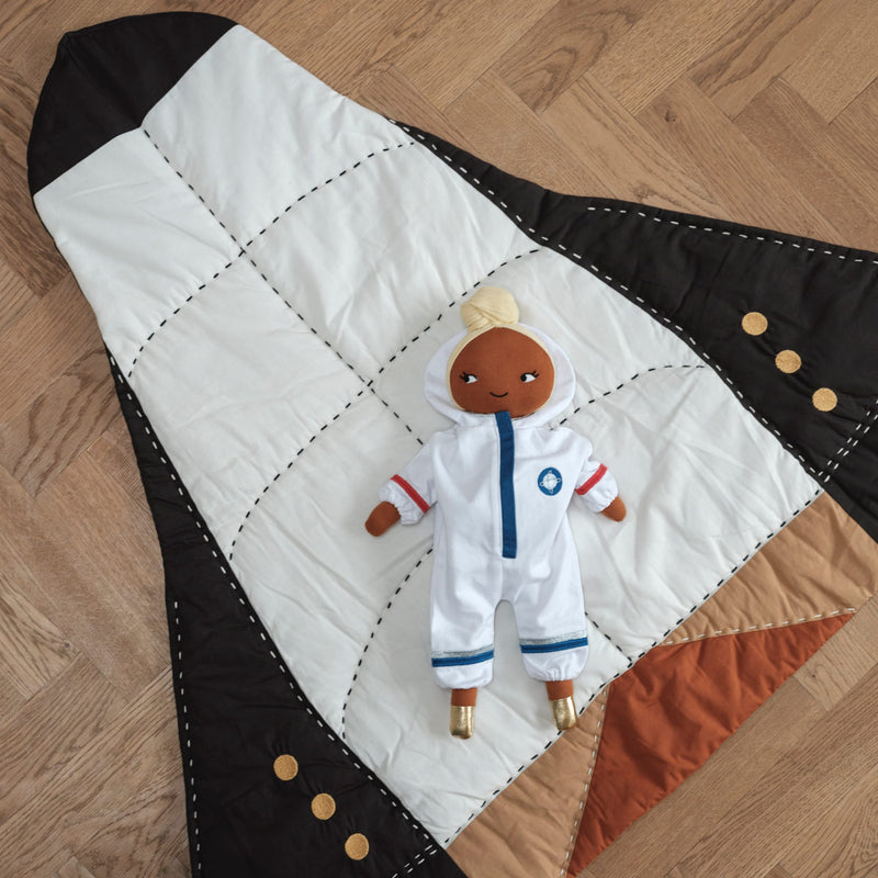 Steppdecke für Kinder “Space Shuttle” 104 x 90 cm