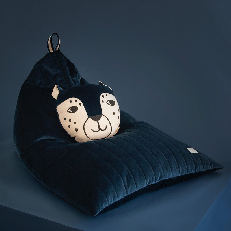 Sitzsack “Essaouira Velvet Night Blue”