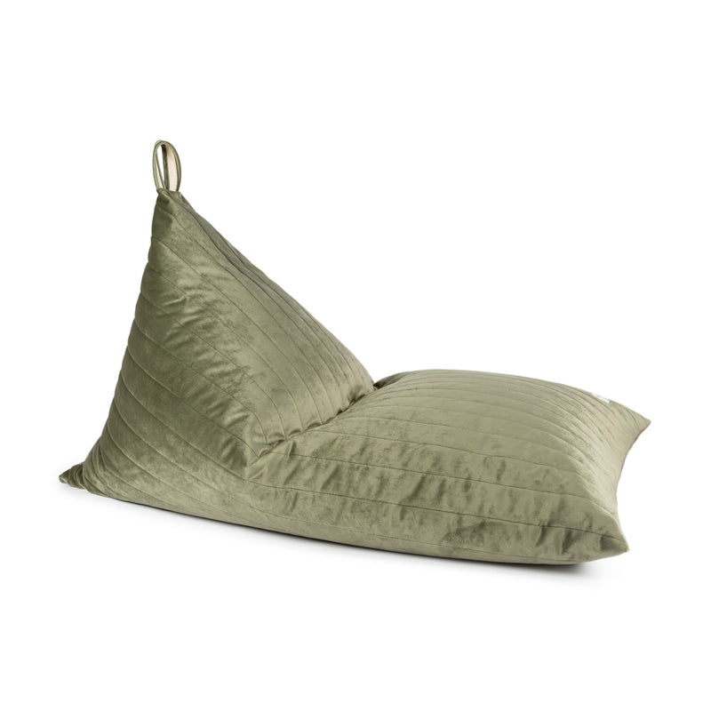 Sitzsack “Essaouira Velvet Olive Green”