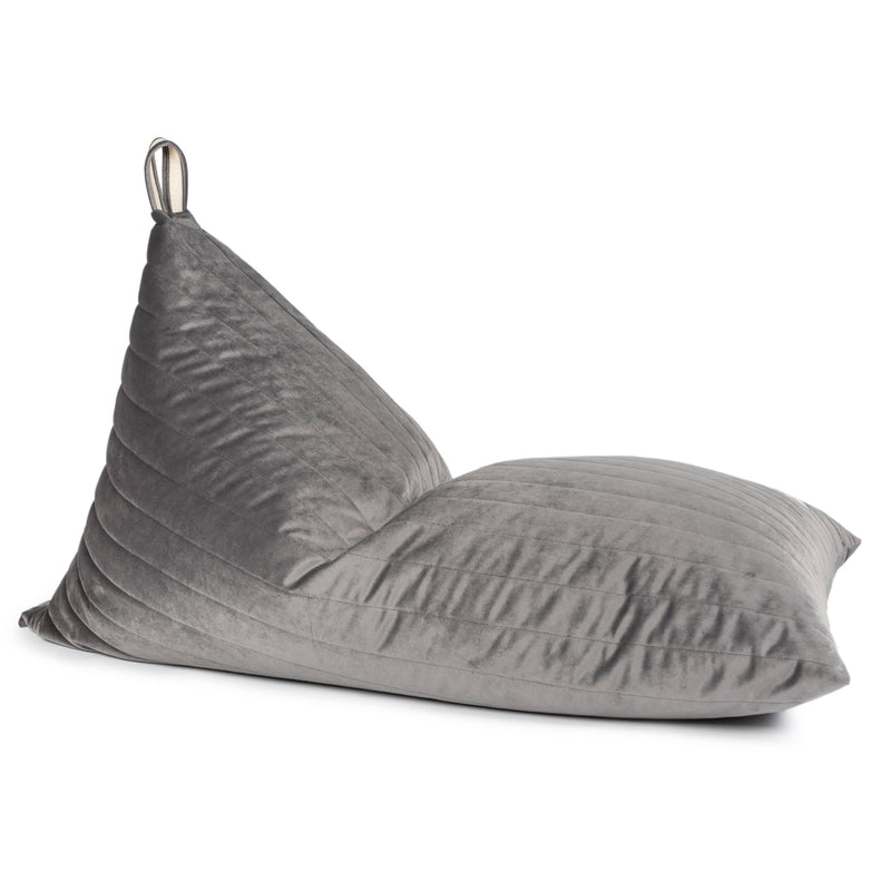 Sitzsack “Essaouira Velvet Slate Grey”