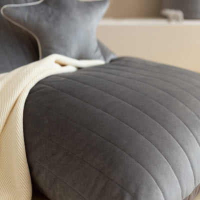 Sitzsack “Essaouira Velvet Slate Grey”