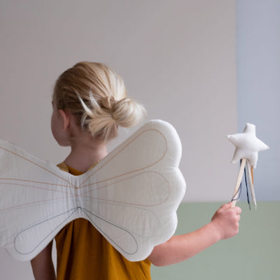 Kostüm Accessoire Zauberstab aus Bio-Baumwolle “Magic Wand Natural”