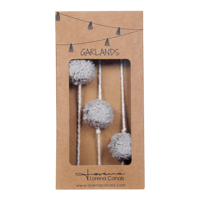 Girlande “Candy Necklace Light Grey”