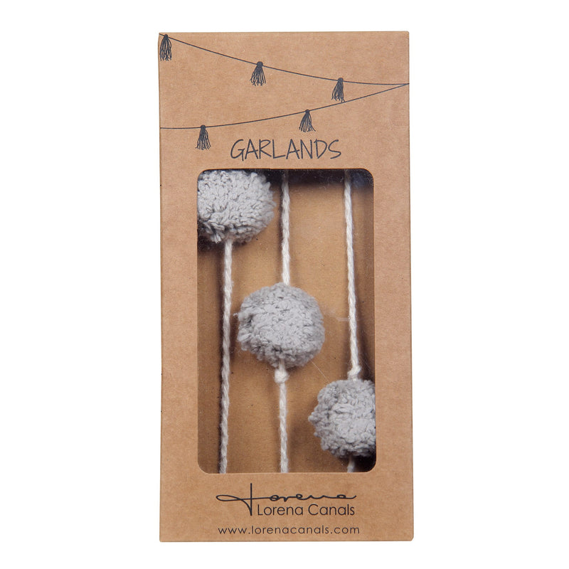 Girlande “Candy Necklace Light Grey”