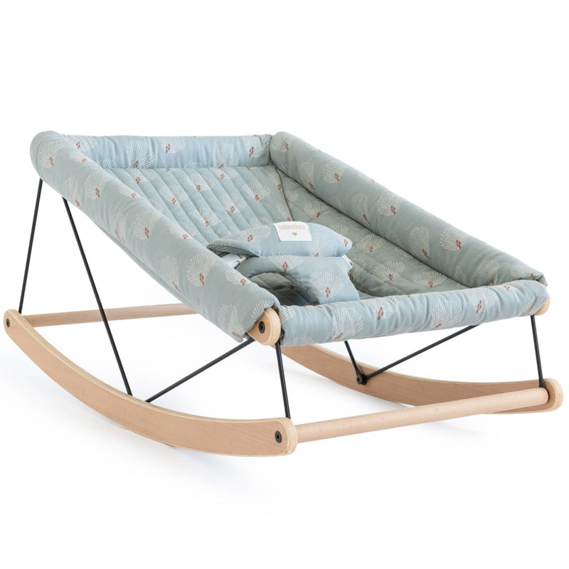 Babywippe “Growing Green White Gatsby Antique Green”