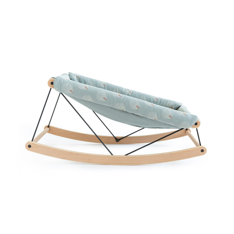 Babywippe “Growing Green White Gatsby Antique Green”