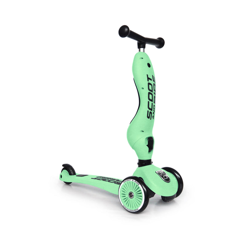 2in1 Kinderroller und Laufrad “Highwaykick 1“ - kiwi