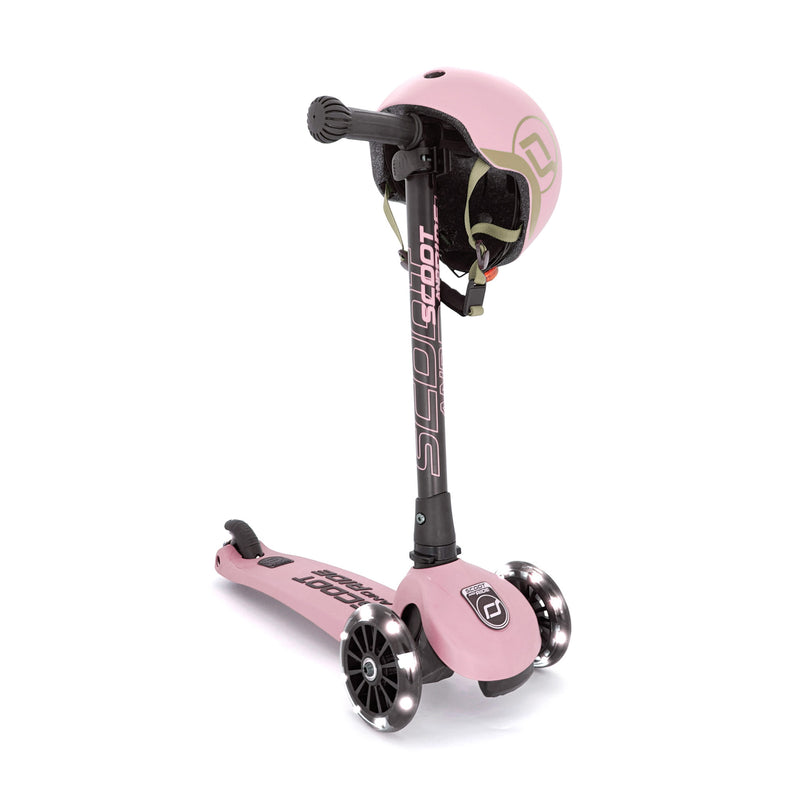 Kinderroller “Highwaykick 3 LED“ - rose