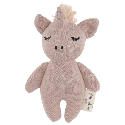 Babyrassel “Mini Unicorn Rose Fawn” mit Glöckchen