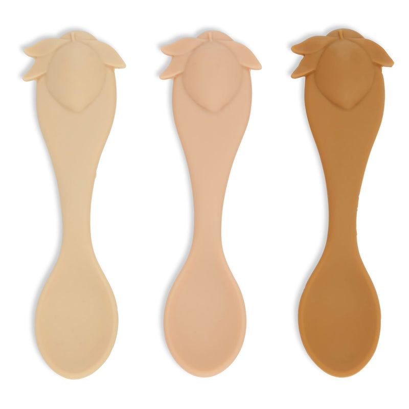 Silikonlöffel “Lemon Rose Mix” 3er Pack