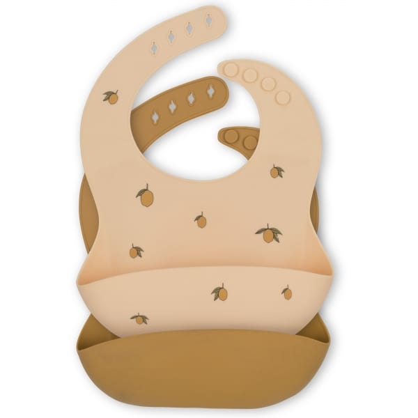 Lätzchen “Lemon / Almond” 2er Pack
