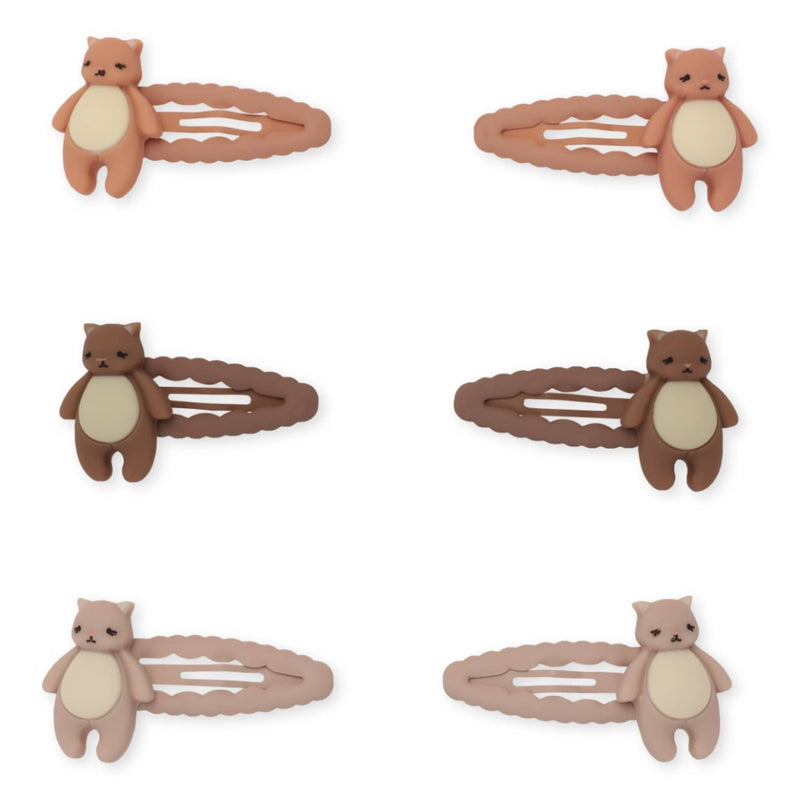 Haarspangen “Icon Hamster” 6er Pack