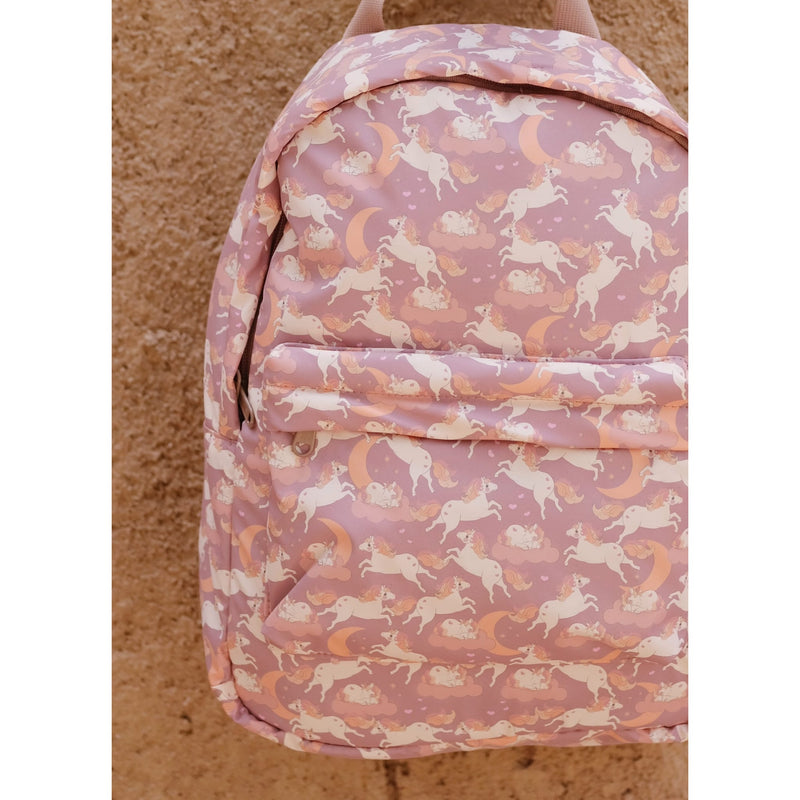 Wasserabweisender Kinderrucksack "Midi Unicorn Blush"