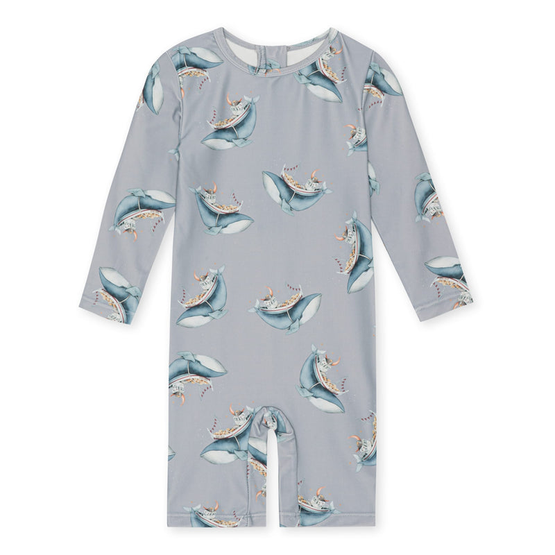 UV-Schwimmanzug für Kinder "Aster Whale Boat"